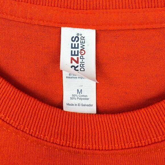 Jerzees OSU Orange Oklahoma State Graphic Short Sleeve T-shirt Medium - Picture 3 of 7